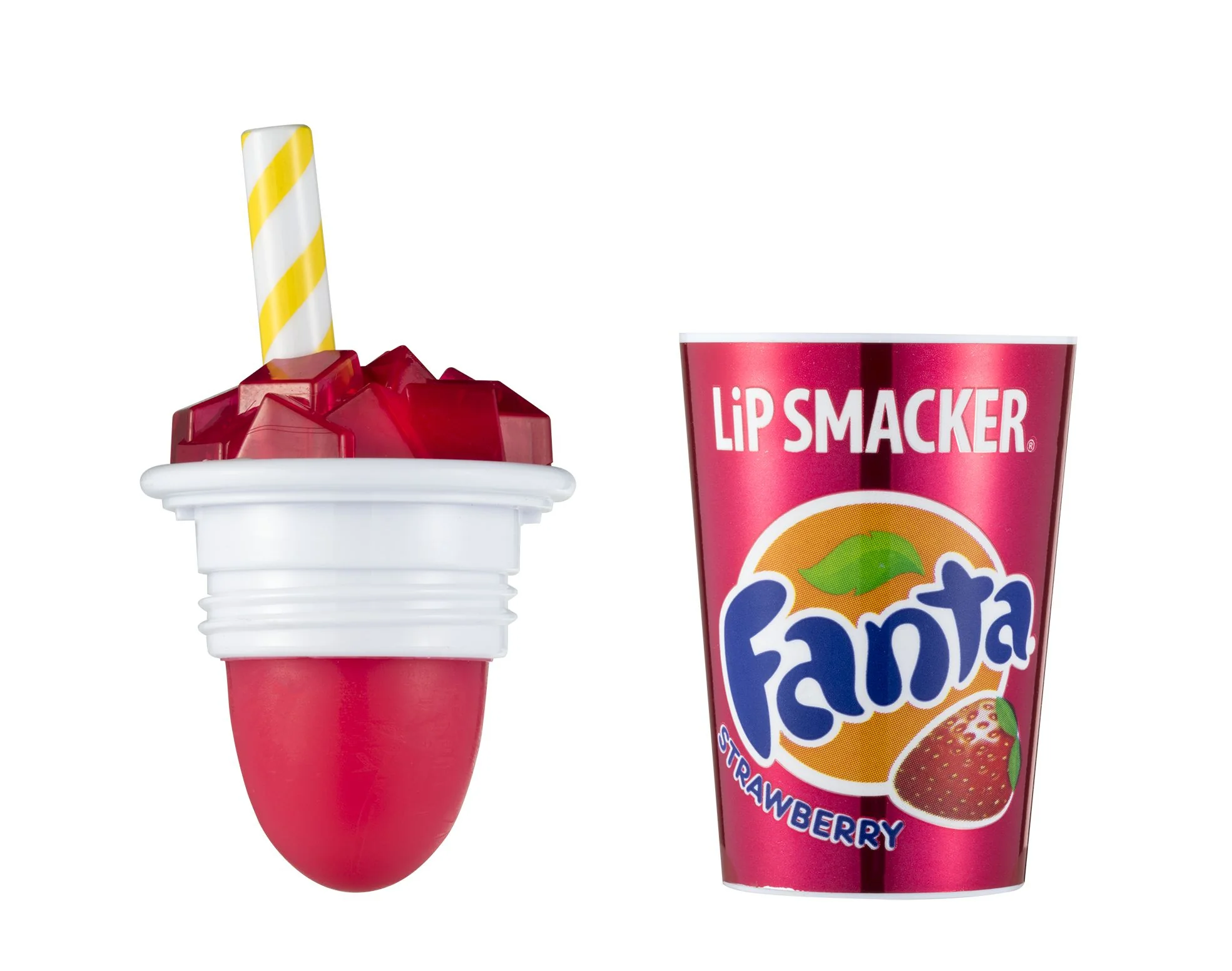 Lip Smacker Fanta Strawberry balzám na rty 7,4 g