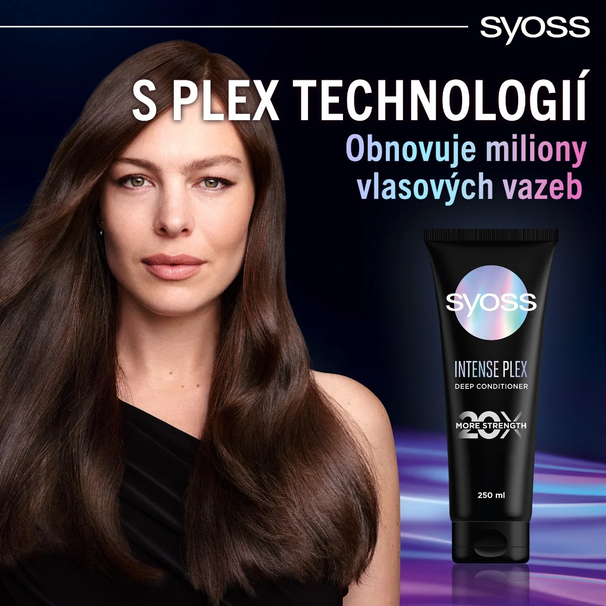 Syoss Intense Plex kondicionér pro silně poškozené vlasy 250 ml