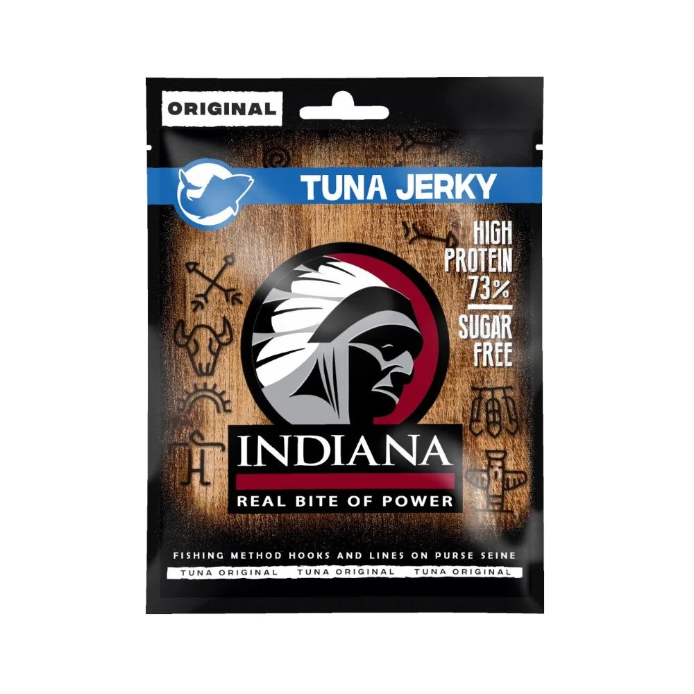 Indiana Jerky Tuna Original 15 g