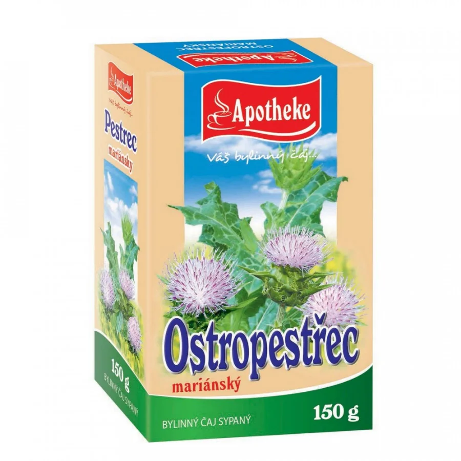 Apotheke Ostropestřec mariánský plod sypaný čaj 150 g