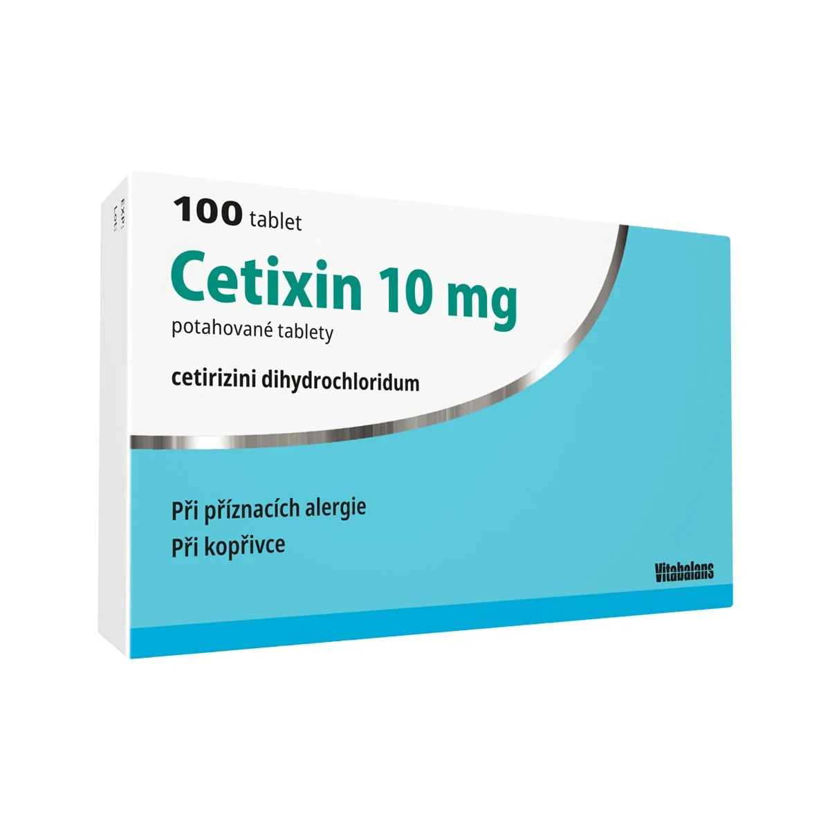 Cetixin 10 mg 100 tablet