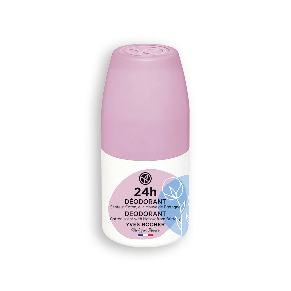 Yves Rocher Deodorant 24h s vůní bavlny 50 ml