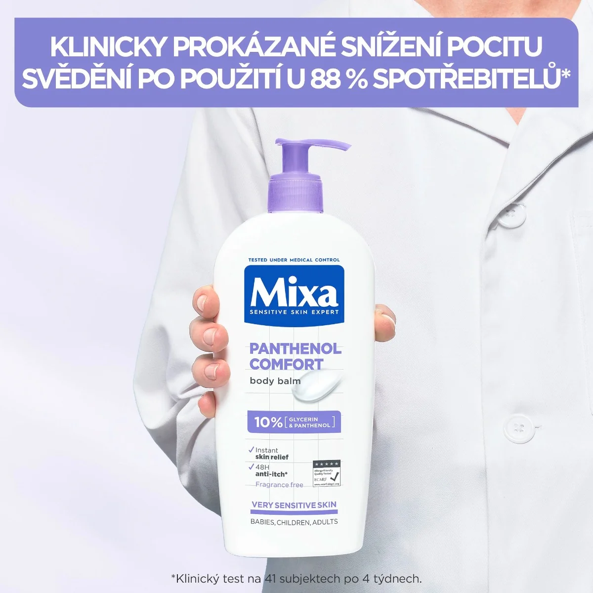 Mixa Baby & Adult Atopiance zklidňující tělové mléko 400 ml