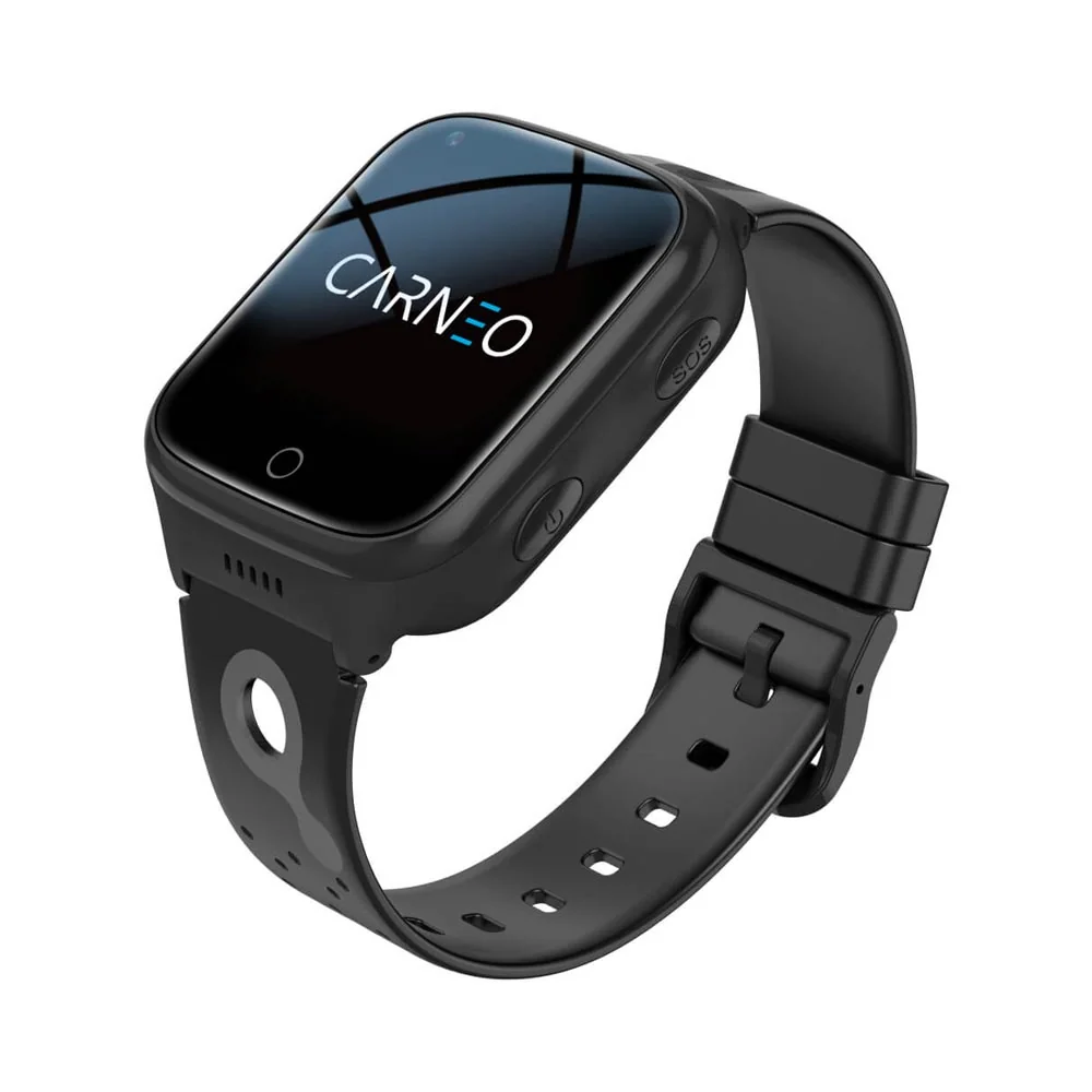 Carneo GuardKid+ 4G hodinky s GPS Platinum Black