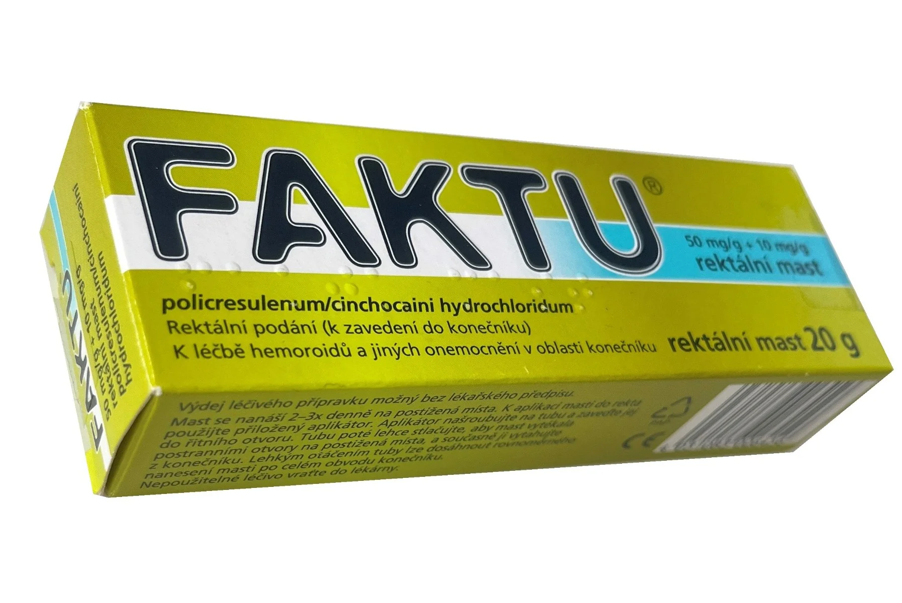 Faktu rektální mast 20 g