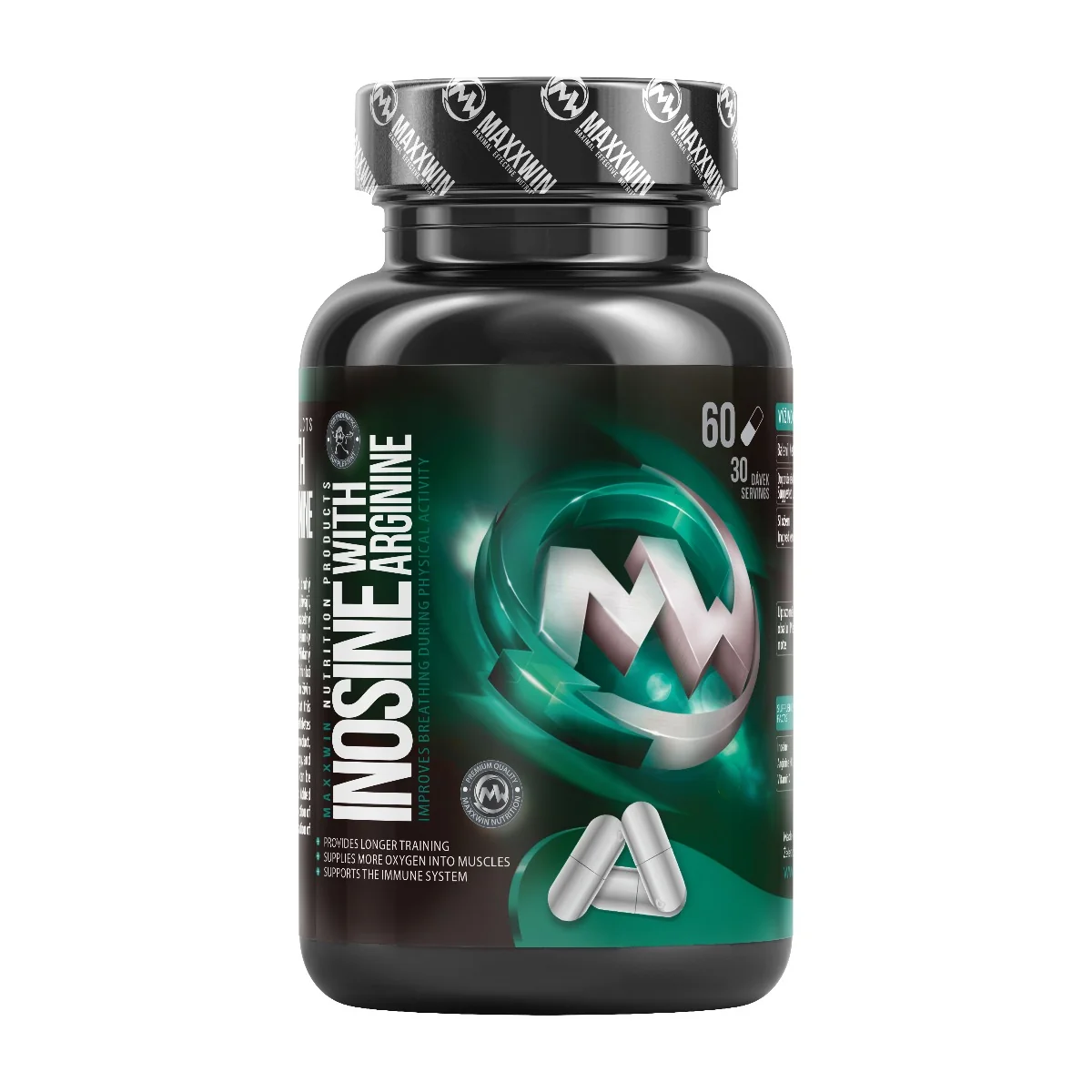 MAXXWIN INOSINE WITH ARGININE 60 kapslí