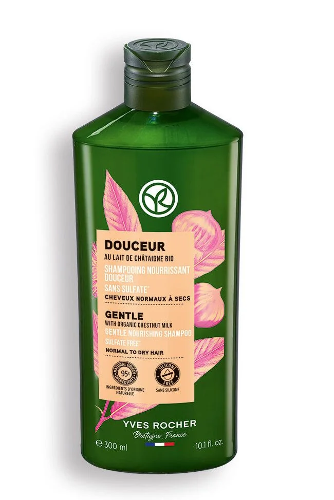 Yves Rocher Jemný šampon s bio kaštanovým mlékem 300 ml