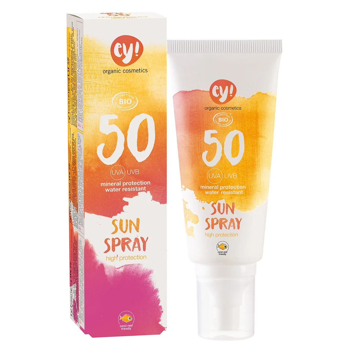 Ey! Opalovací krém ve spreji SPF 50 BIO (100 ml)