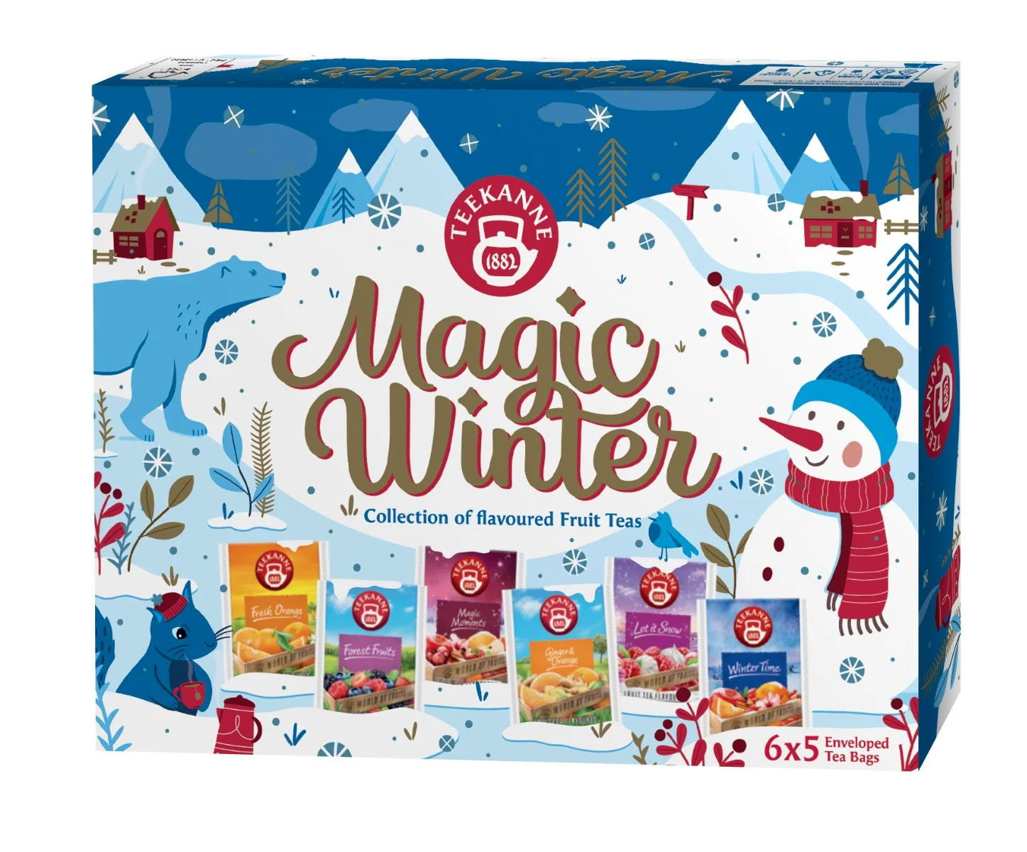 Teekanne Magic Winter dárková kolekce 6x5 sáčků