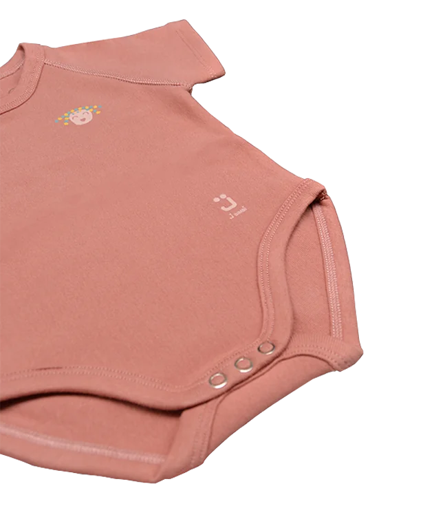 J BIMBI Warm Rostoucí body 0-36m 1 ks old rose