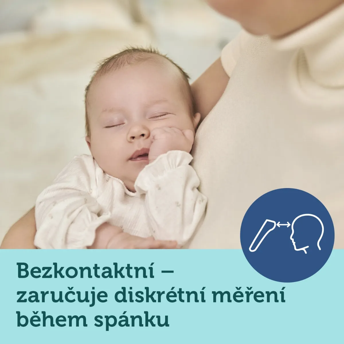 Canpol babies EasyStart Bezkontaktní infračervený teploměr 