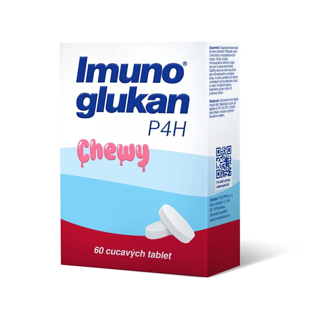 Imunoglukan P4H 60 cucavých tablet