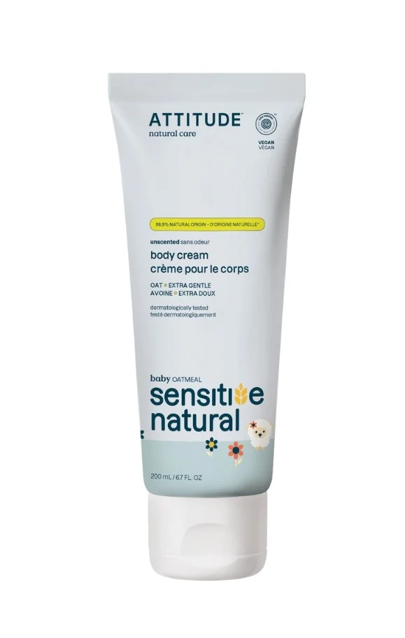 ATTITUDE Sensitive Skin Baby Dětský krém s ovsem 200 ml