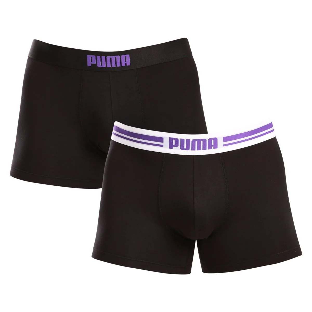 Puma 2PACK pánské boxerky černé (701226763 008) L 