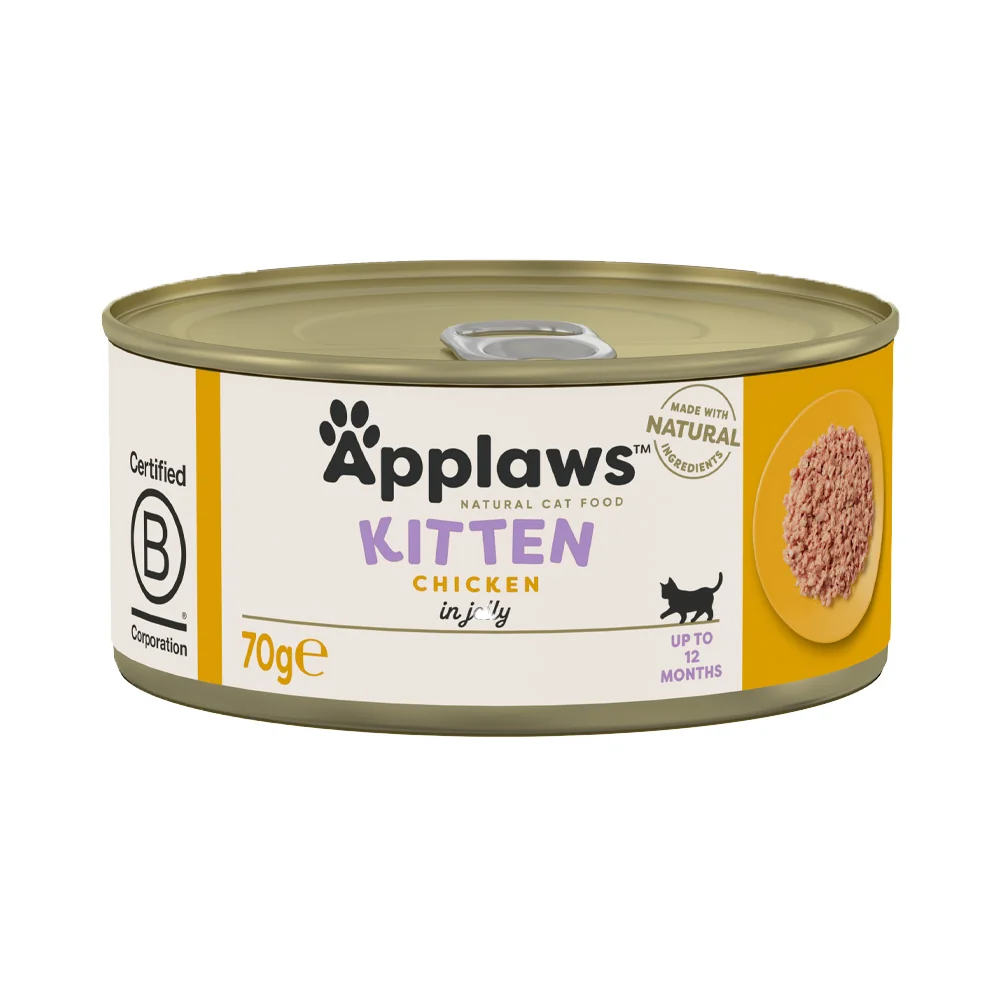 Applaws Cat Jelly Kitten Kuře konzerva 70 g