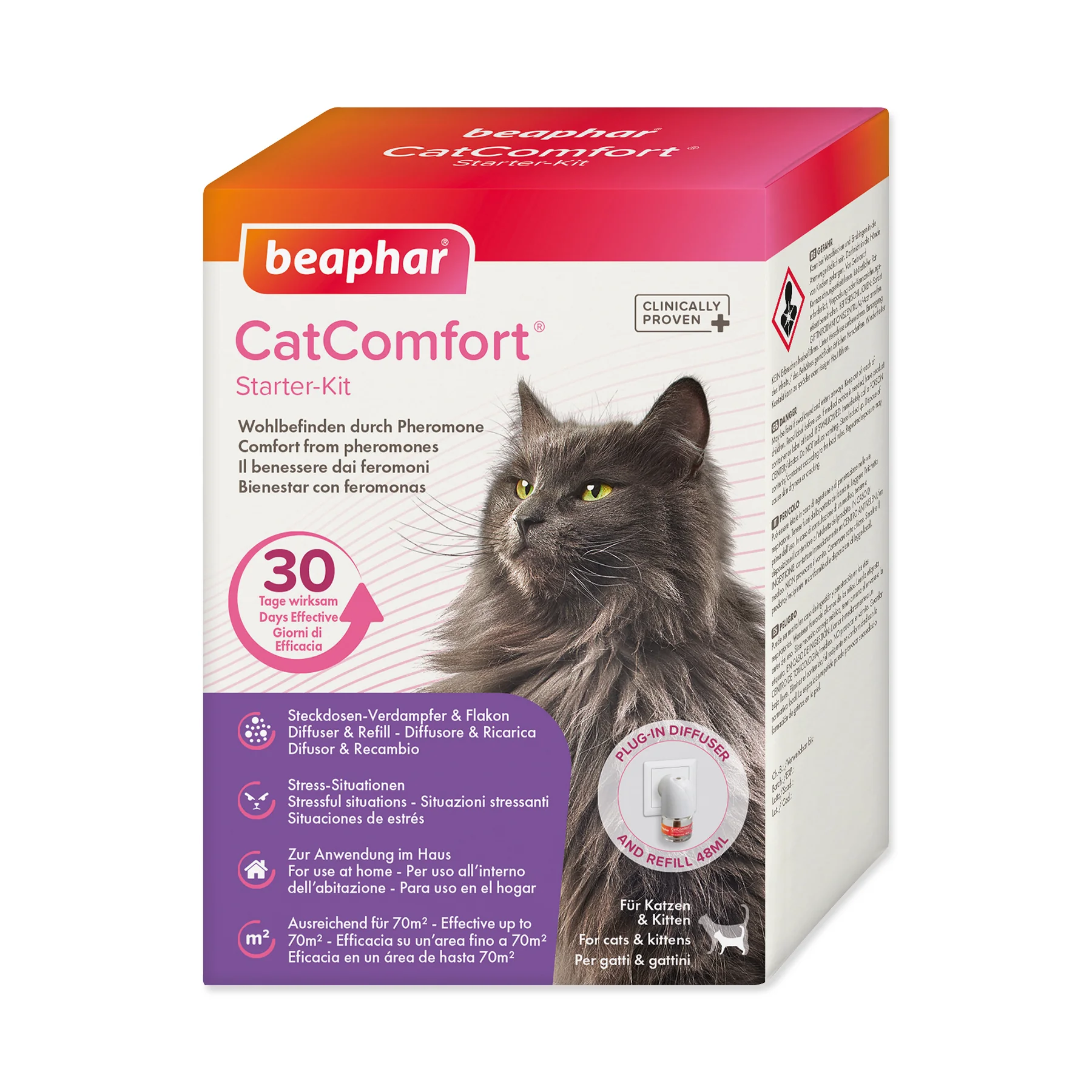 Beaphar CatComfort sada s difuzérem 48 ml