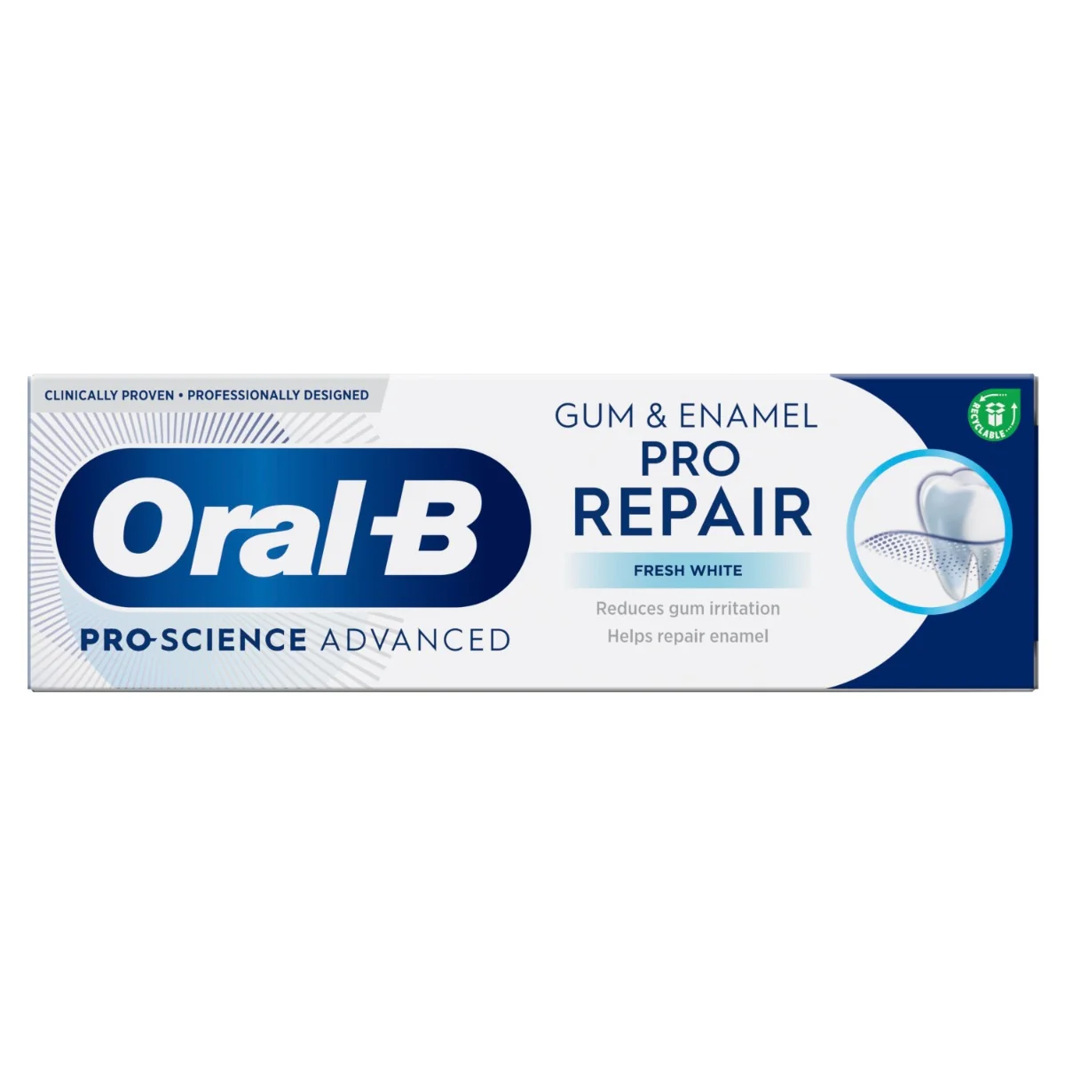 Oral-B Gum&Enamel Pro Repair Fresh White zubní pasta 75 ml