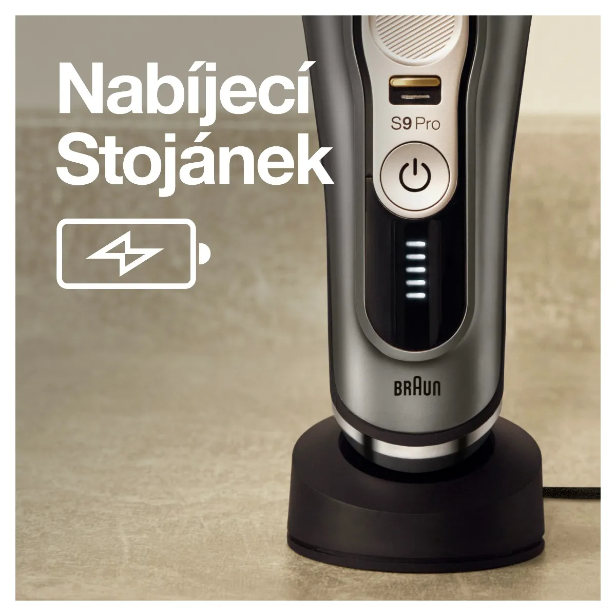 Braun Series 9 9415s pánský holicí strojek Grey