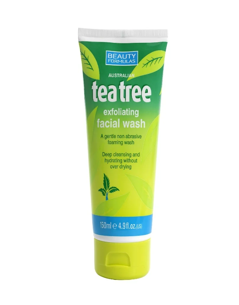 Beauty Formulas Tea Tree Pěnivý čisticí gel na pleť 150 ml