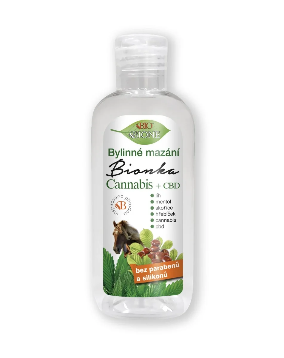 BIO BIONE Bionka CBD bylinné mazání 100 ml