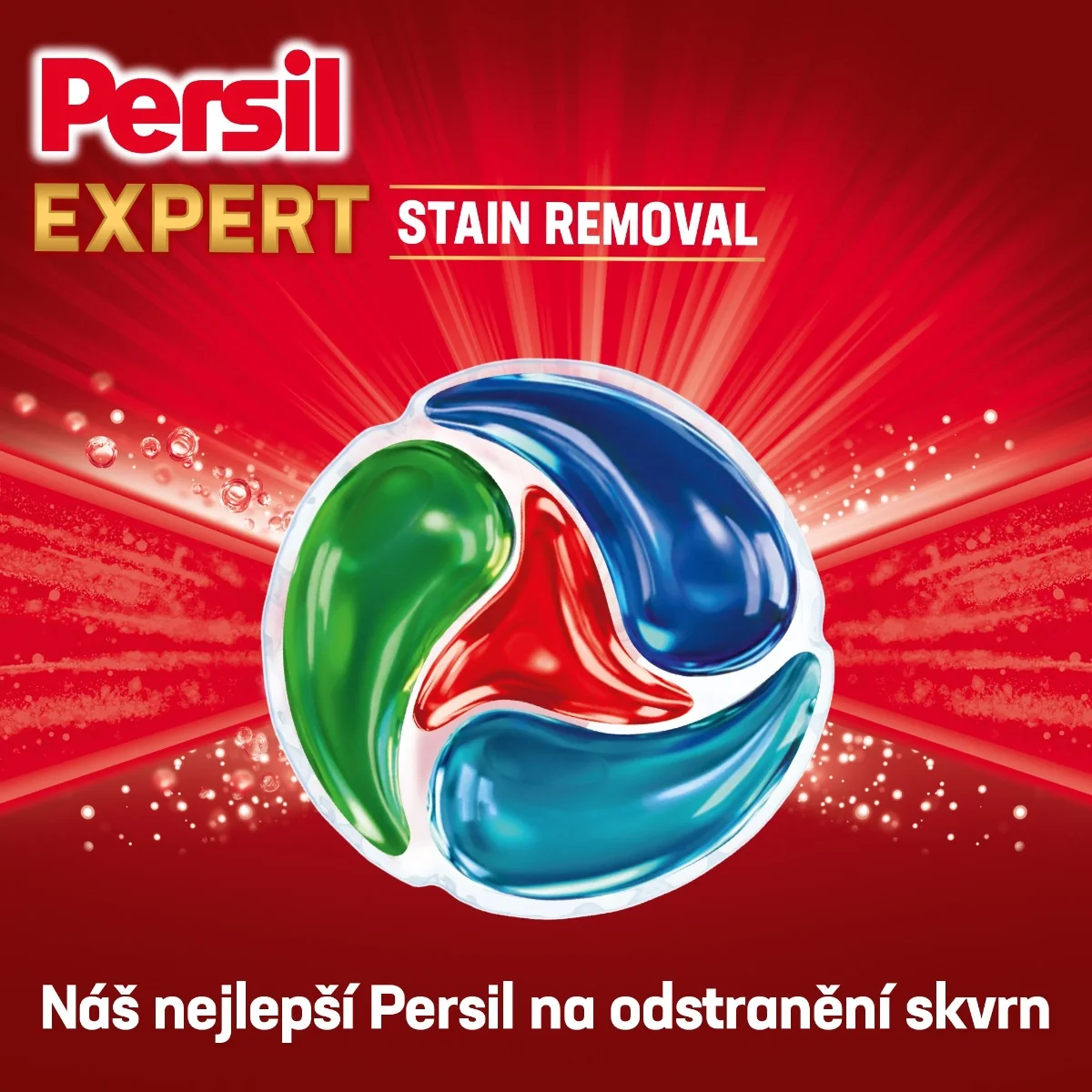 Persil Kapsle na praní Discs Stain Removal 34 ks