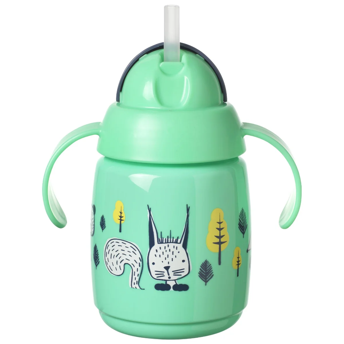 Tommee Tippee Superstar netekoucí hrnek Zelený 1 ks