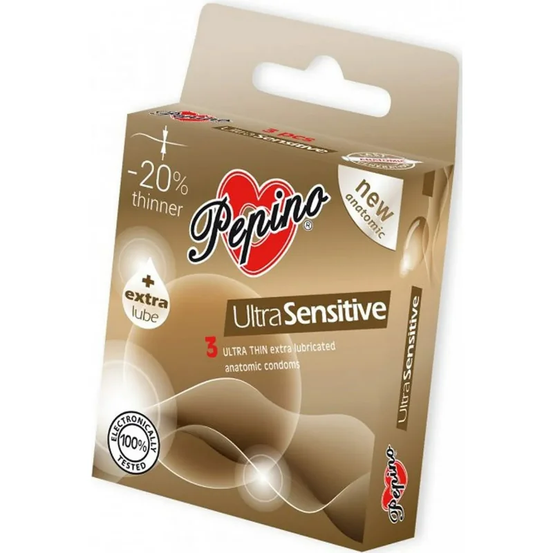 Pepino Ultra Sensitive – tenké kondomy (3 ks)