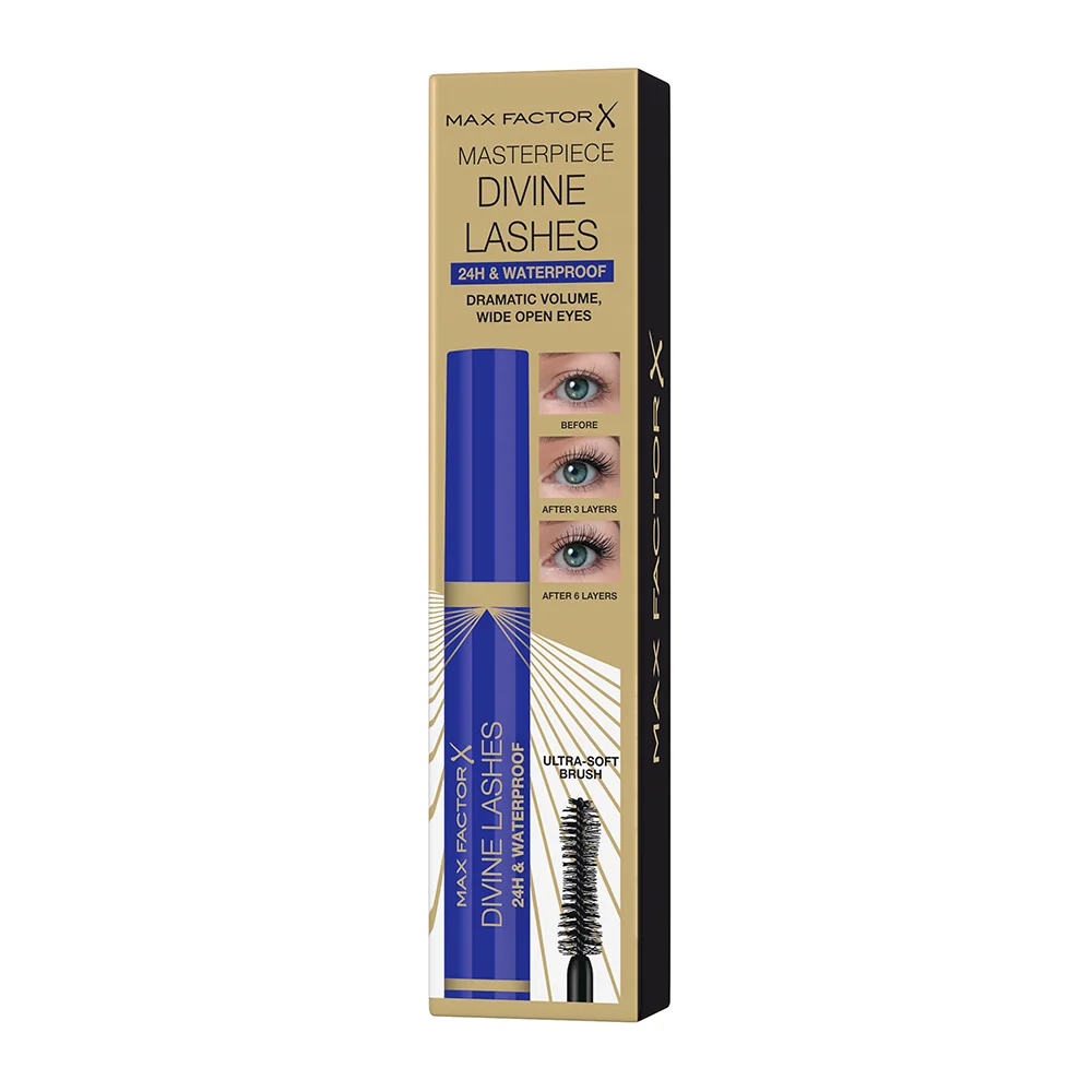 Max Factor Divine Lashes řasenka voděodolná černá 8 ml