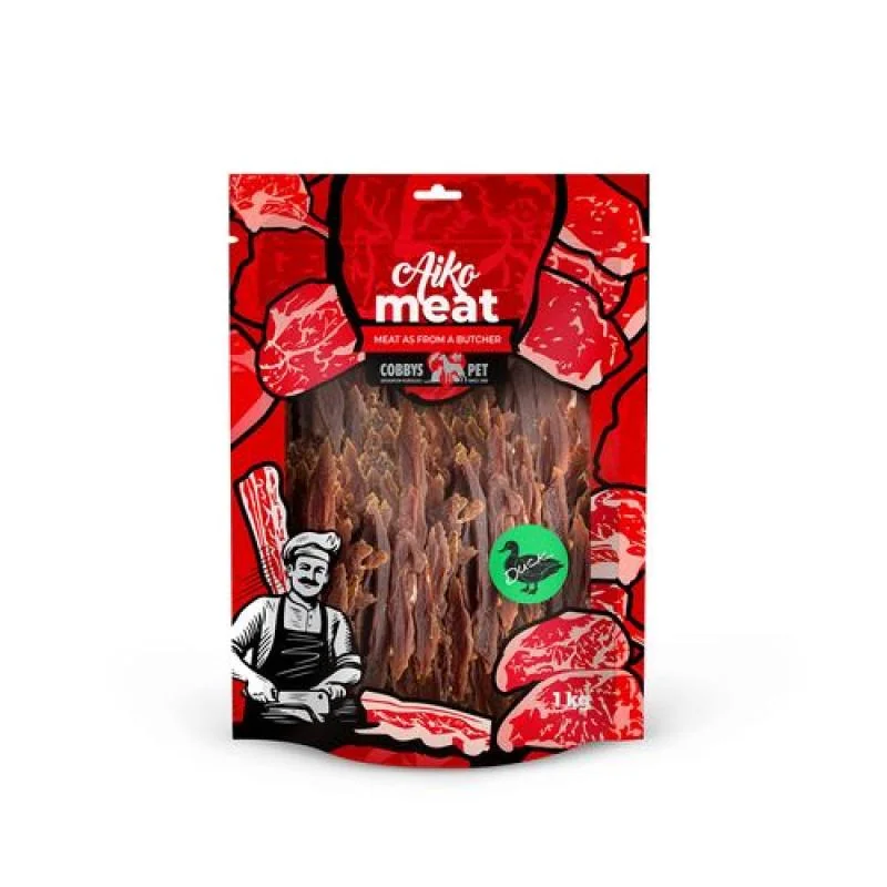 Cobbyspet AIKO Meat měkké kachní plátky 1kg 