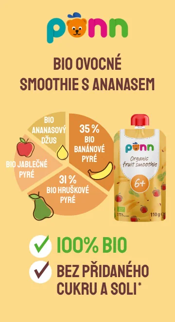 Ovocné smoothie s ananasem