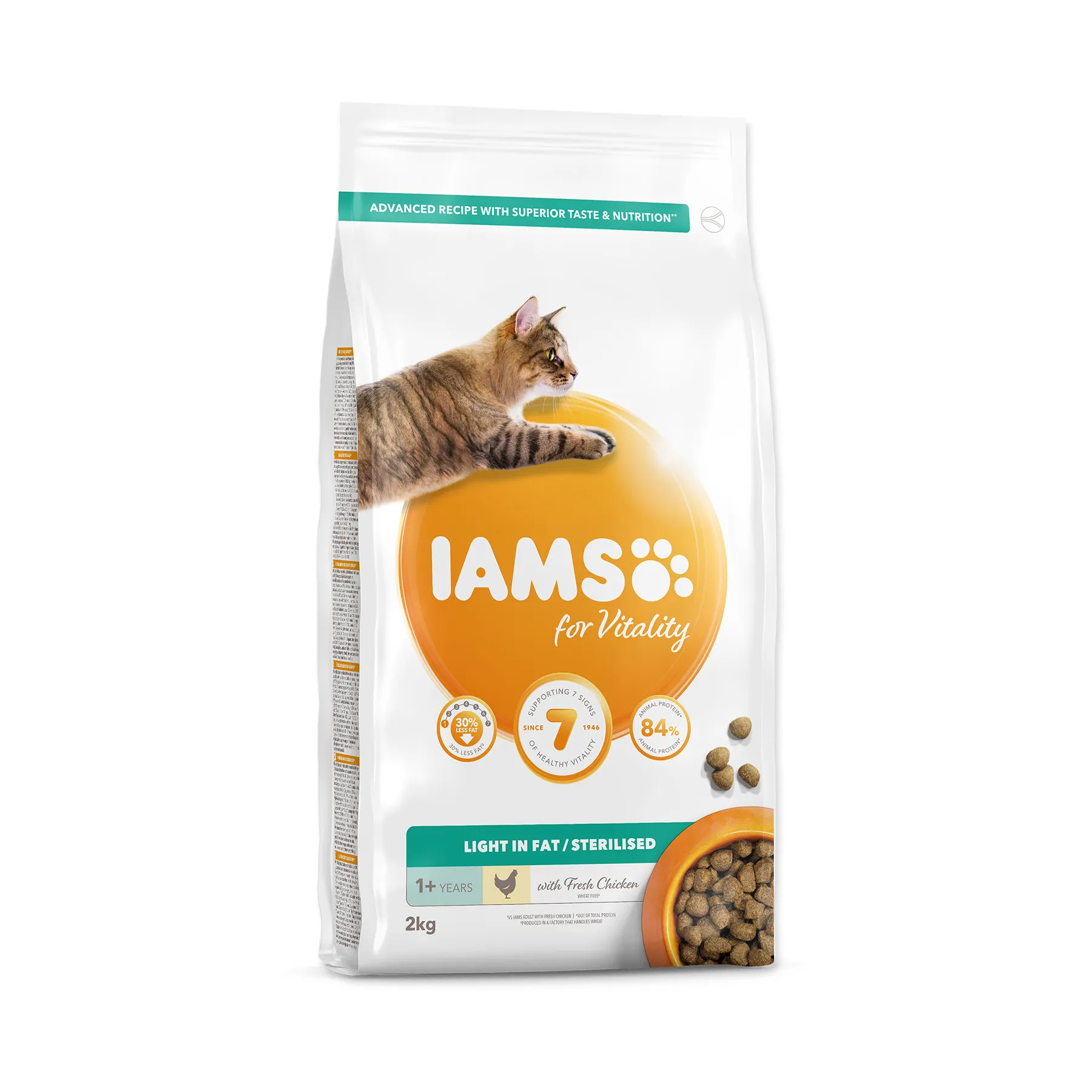 IAMS Cat Adult Weight Control/Sterilized Chicken granule 2 kg