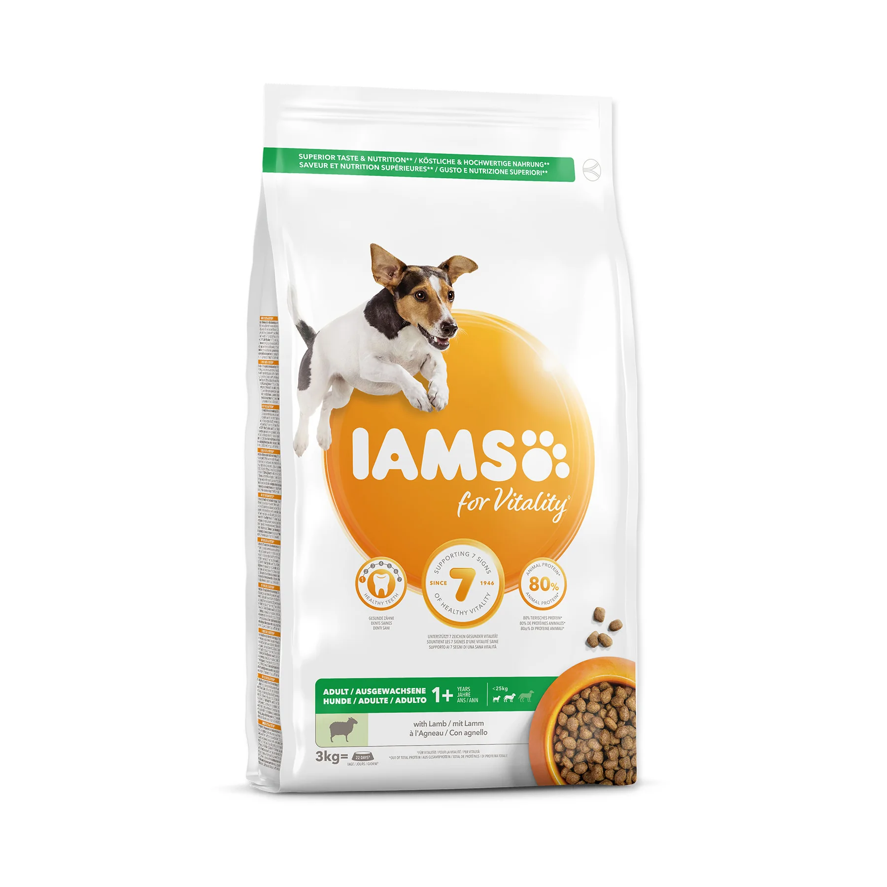 IAMS Dog Adult Small & Medium Lamb granule 3 kg