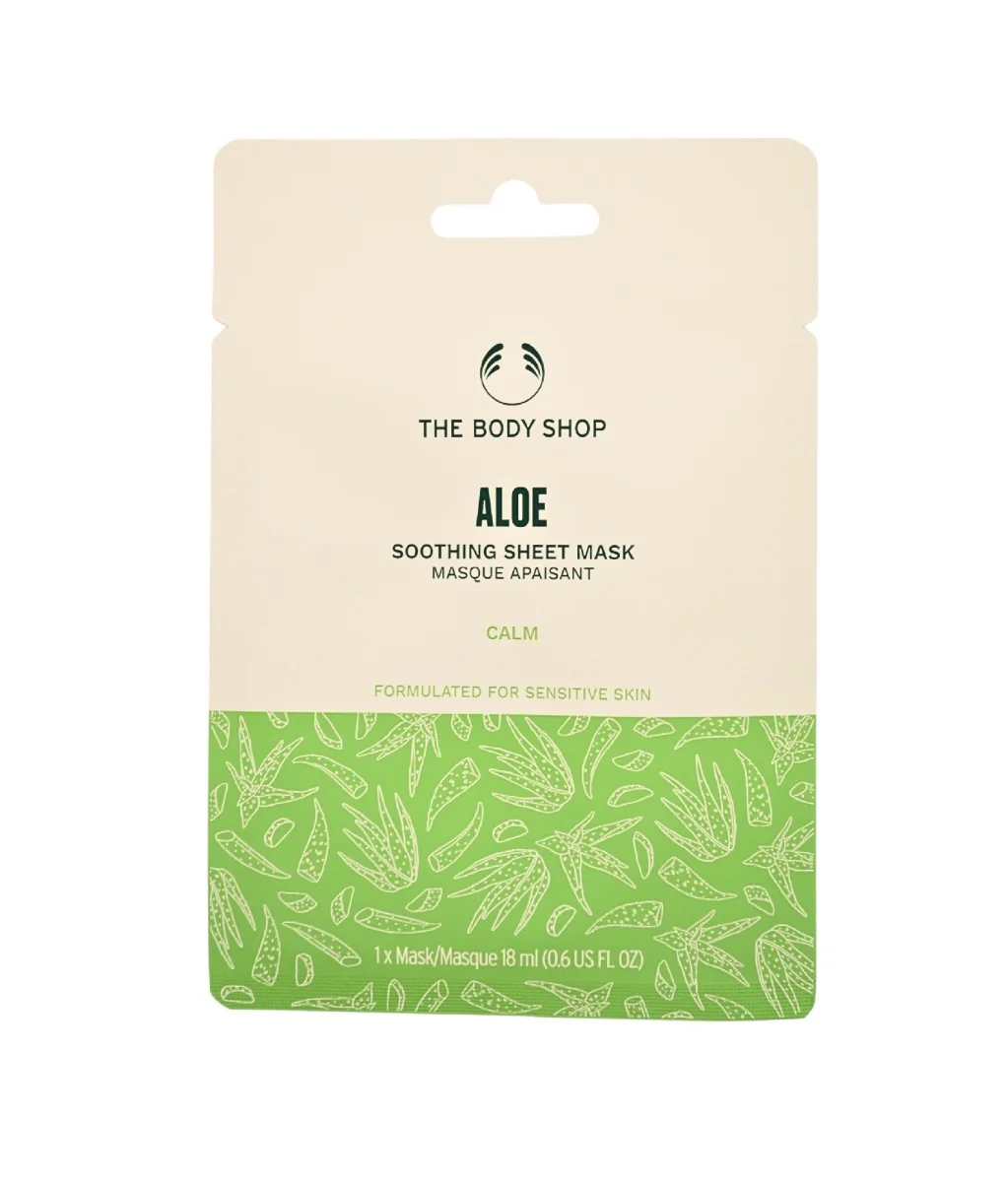 The Body Shop Maska na obličej Aloe 18 ml