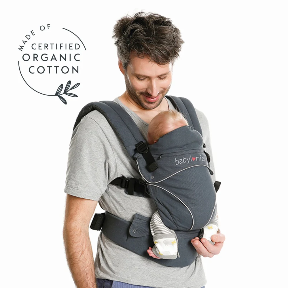 Babylonia Flexia Ergonomické nosítko 1 ks Deep Grey