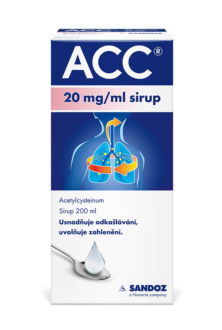 ACC 20 mg/ml sirup 200 ml