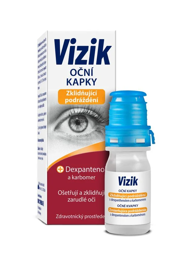 Vizik Oční kapky zklidňující podráždění 10 ml