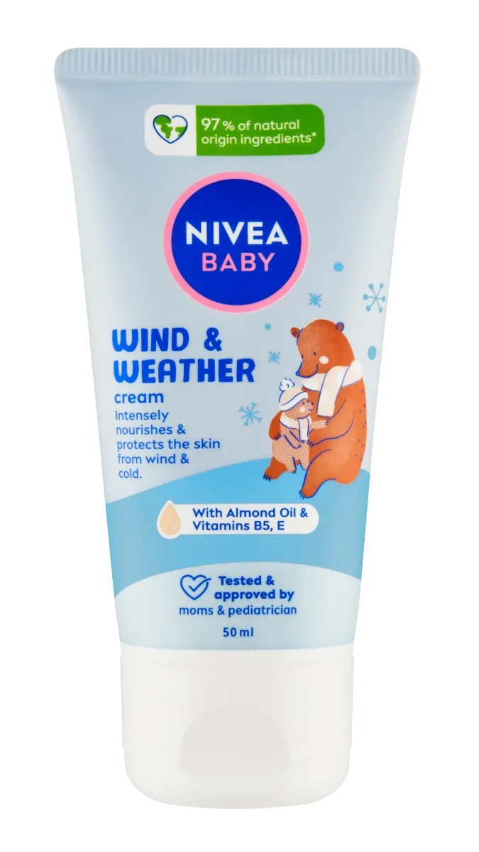 Nivea baby Wind & Weather Krém proti chladu a větru 50 ml