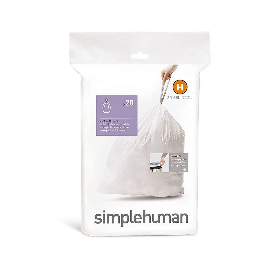 Simplehuman Sáčky do odpadkového koše Typ H 30-35 l 20 ks