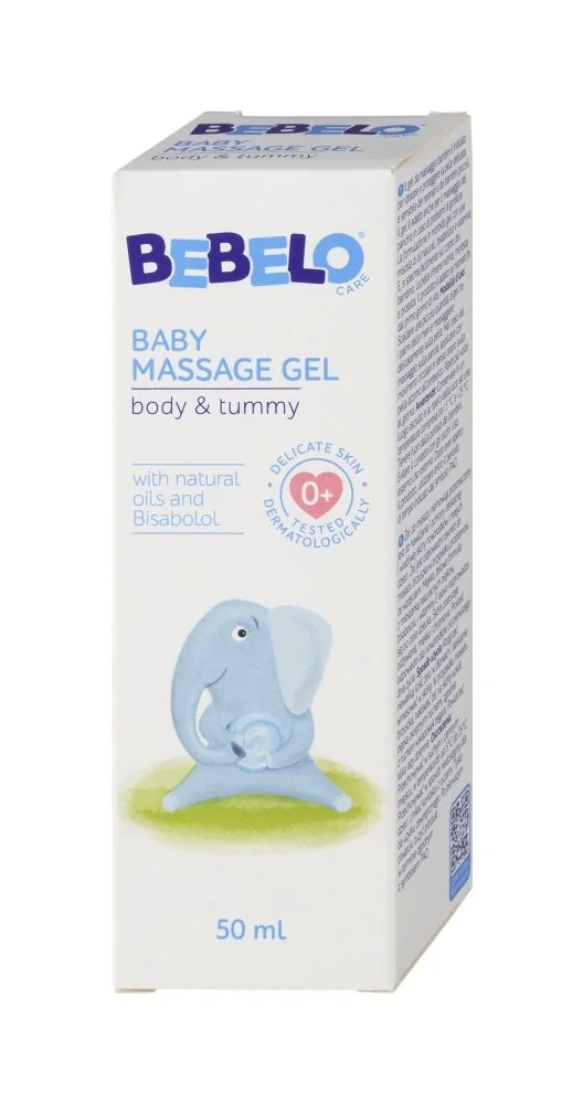 BEBELO Baby massage gel masážní gel 50 ml