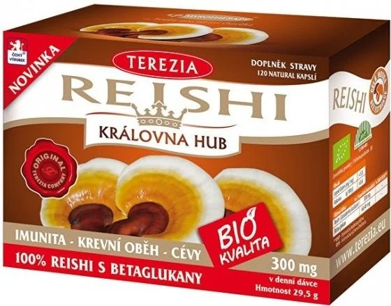 Terezia Reishi BIO 120 kapslí