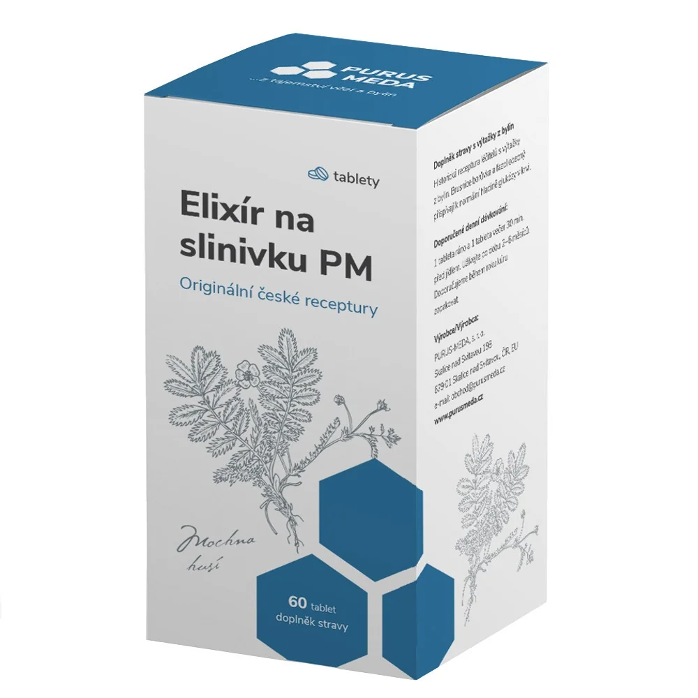 PM Elixír na slinivku 60 tablet