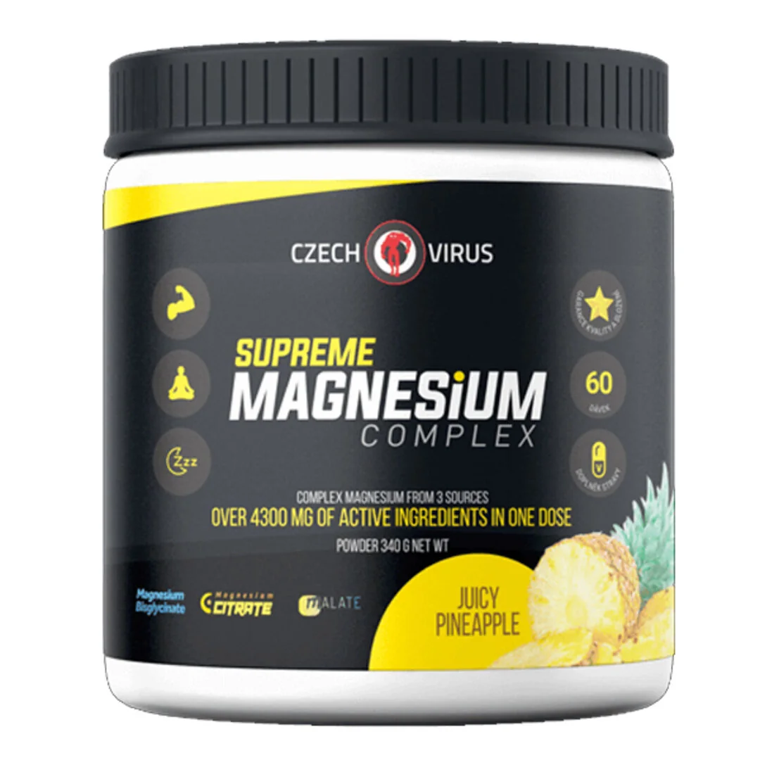 Czech Virus Supreme Magnesium Complex 340g - fantastický pomeranč