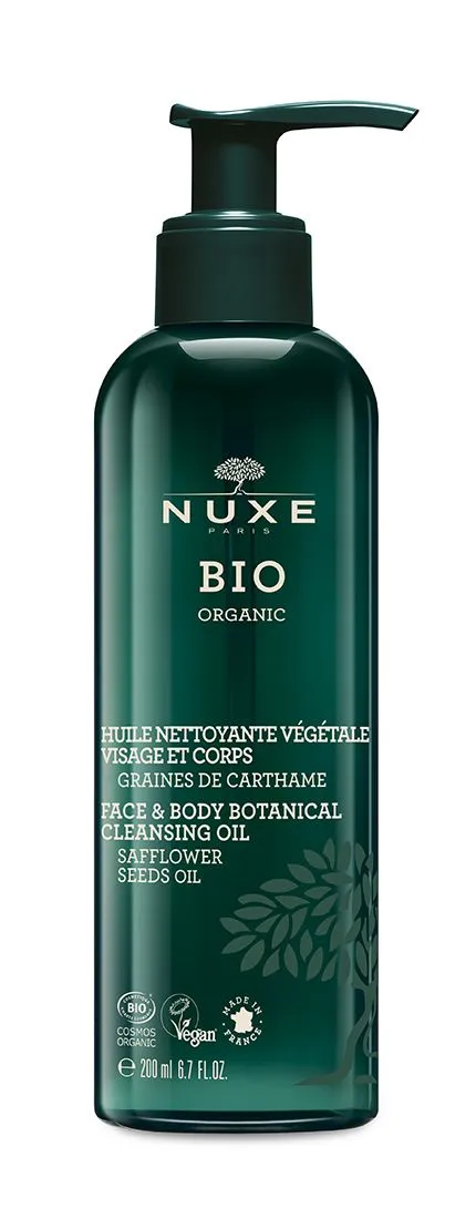 Nuxe BIO Čisticí rostlinný olej na obličej a tělo 200 ml