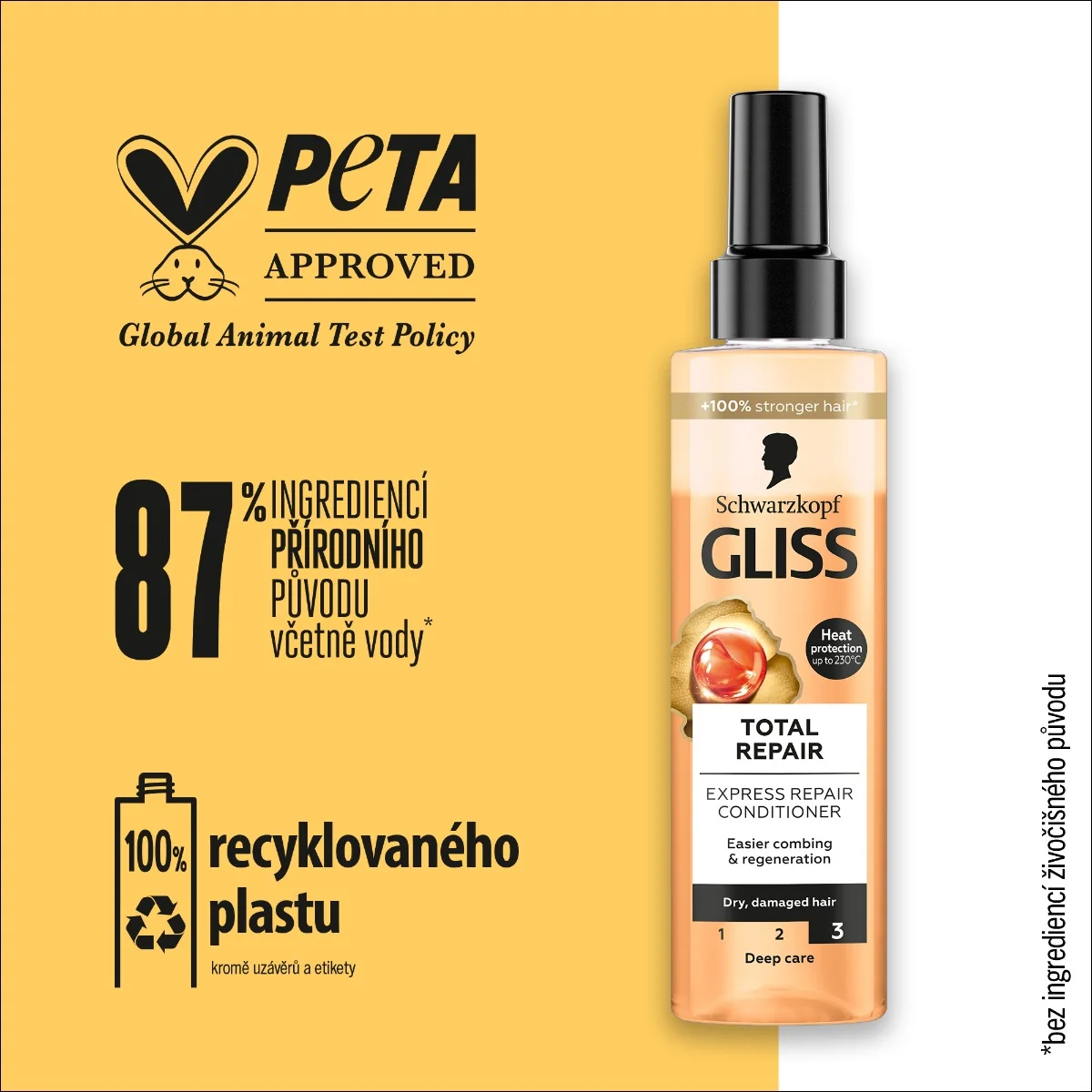 Gliss Total Repair kondicionér ve spreji 200 ml