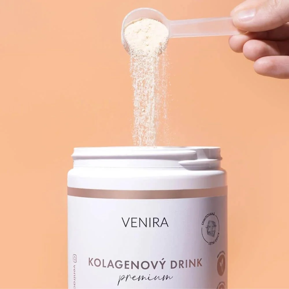 Venira Premium kolagenový drink ledový broskvový čaj 324 g