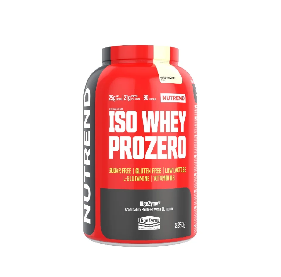 Nutrend Iso Whey Prozero bílá čokoláda 2250 g