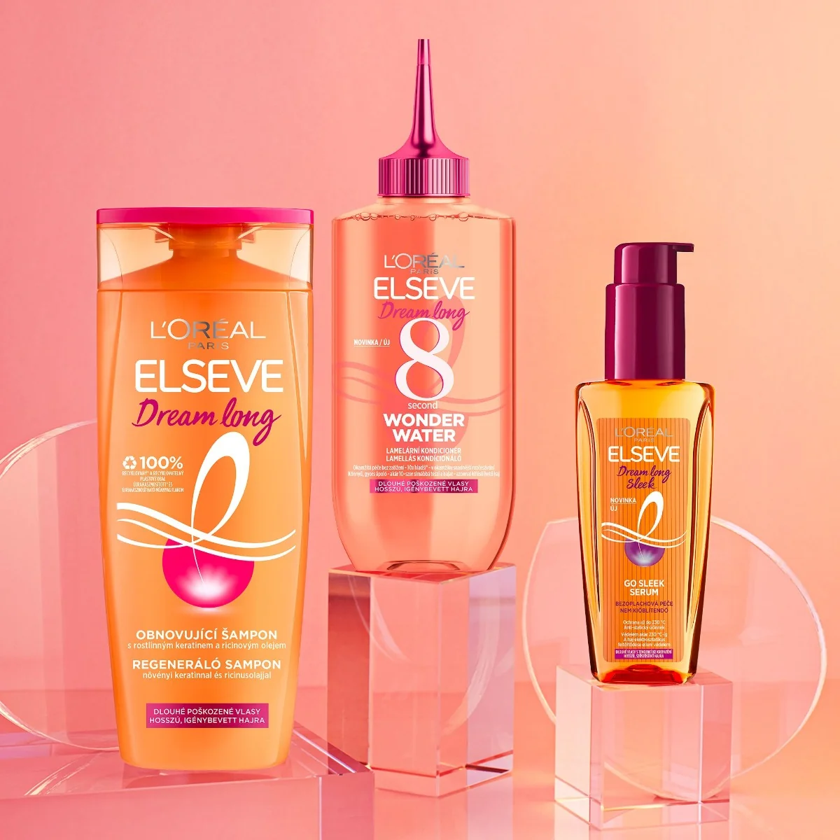 Loréal Paris Elseve Dream Long obnovující šampon 250 ml