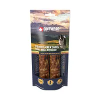 Ontario Protein Chew Snack Small Rolls with Beef