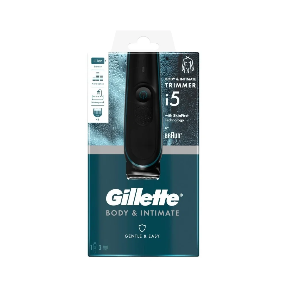 Gillette Body & Intimate Trimmer i5 zastřihovač na intimní partie a tělo