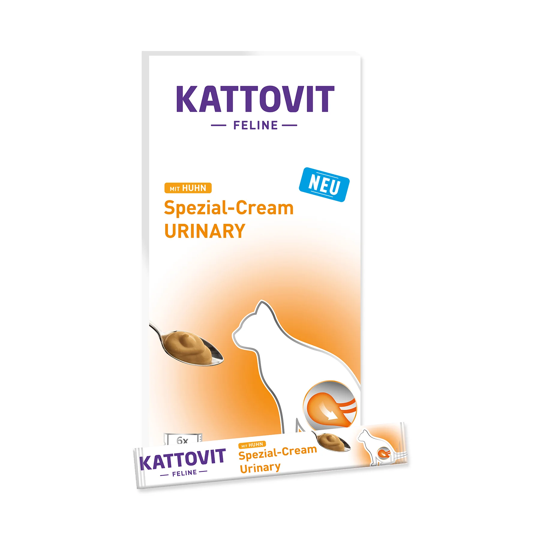 Kattovit Krém Urinary kuře 6x15 g